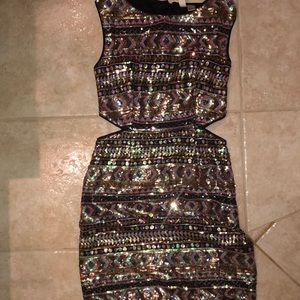 Forever 21- short sparkly dress!
